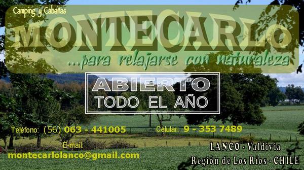 Fotografía 2 de Cabañas Montecarlo en Lanco, Los Rios