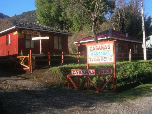 Cabañas Manzanar en Curacautin, Araucania
