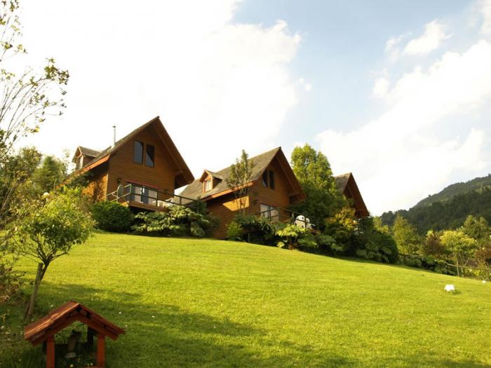 Cabañas Jardines del Caburgua en Pucon, Araucania