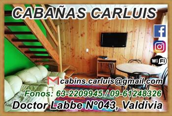 Cabañas Carluis en Valdivia, Los Rios